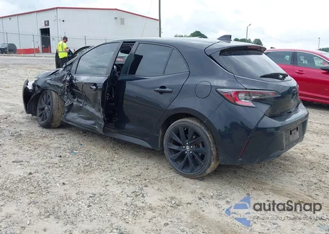 2020 Toyota Corolla Se Nightshade Edition from USA, damaged, VIN JTND4RBE5L3099884